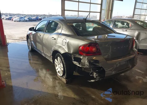 2012 Dodge Avenger Se from USA, damaged, VIN 1C3CDZAB3CN216247